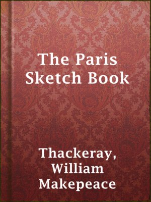 cover image of The Paris Sketch Book